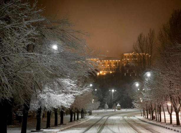 Sous la neige